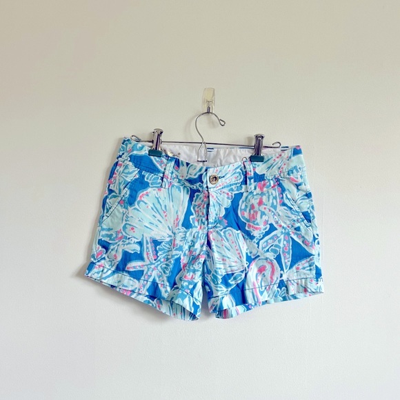 Lilly Pulitzer Pants - Lilly Pulitzer Size 0 The Callahan Short - Into The Deep
